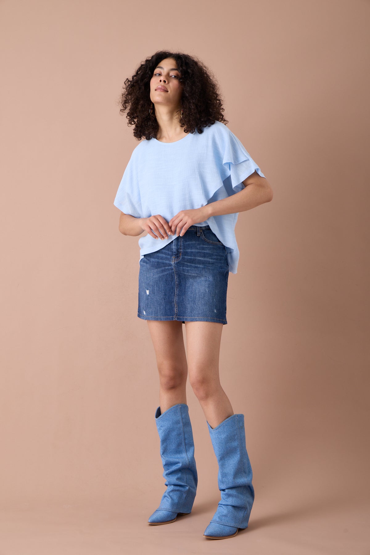 Toptan Katmanlı Bluz 5751 6'lı Paket