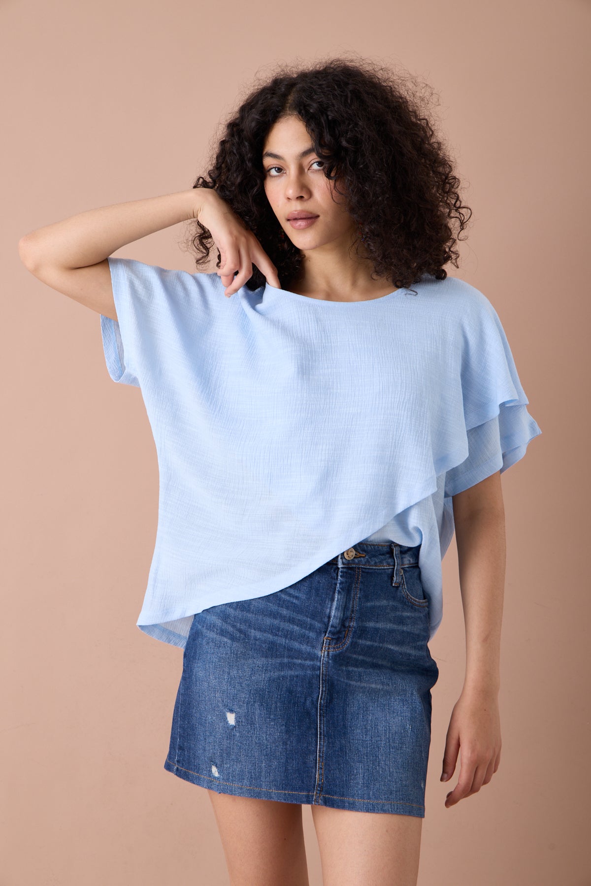Toptan Katmanlı Bluz 5751 6'lı Paket